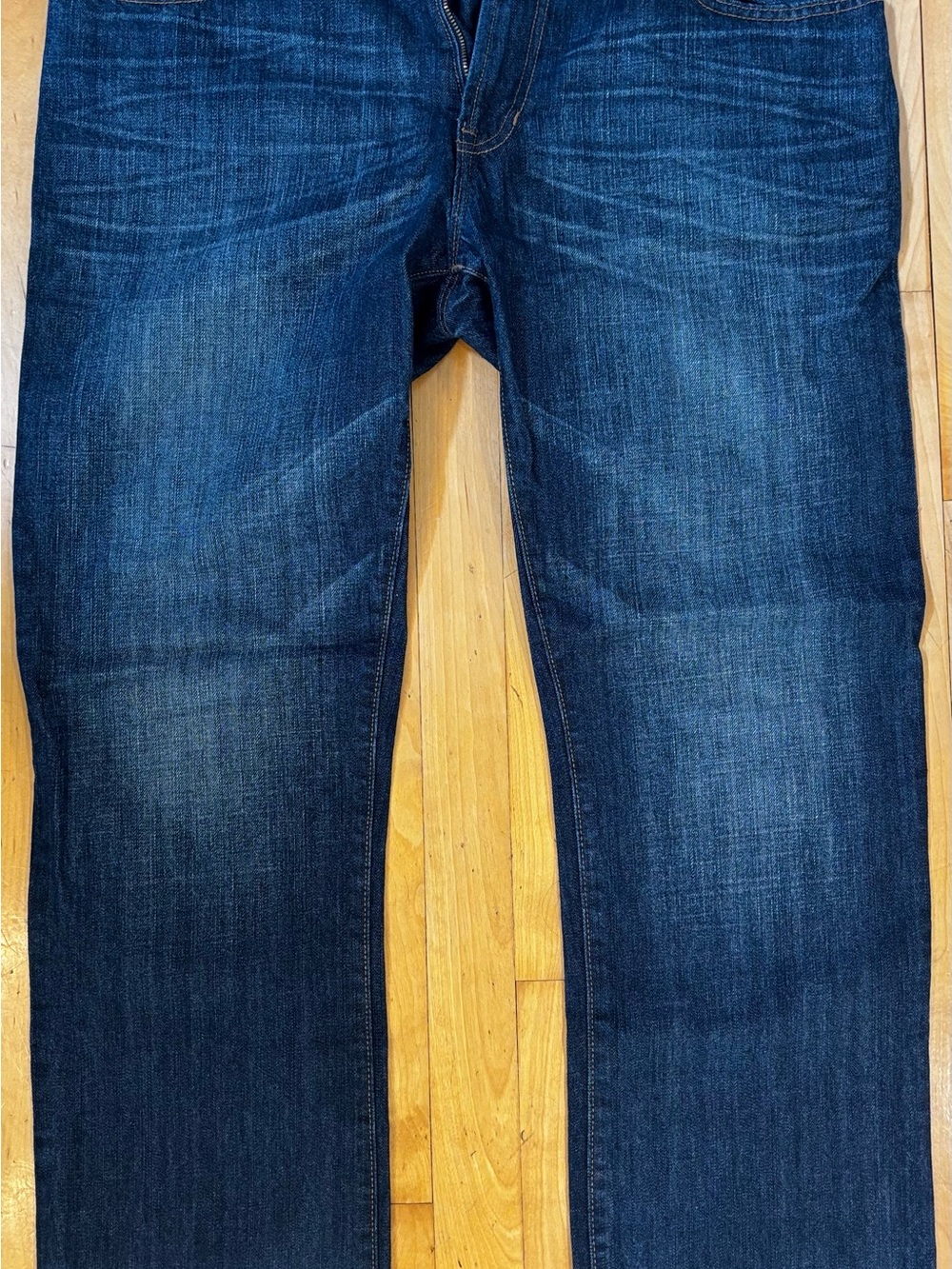 Gap Men's Easy Authentic Dark Blue Jeans - 36x32 NWOT
